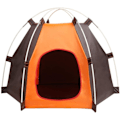 Miniatyrbillede 1 af 5: Pettelt Foldbar Anti-UV Regn- og Vandtæt Holdbar Hundekat Soveværelse til Sommer Indendørs Udendørs Camping Rejser