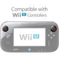 Miniatyrbillede 5 af 5: 4 stk. (sort/rød) - udskiftning af silikone controller joystick-hætte tommelfingerbeskyttelsesetui til PS4 / PS3-controllere - Xbox One/One S - Xbox 360 - Nintend