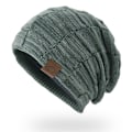 Miniatyrbillede 4 af 5: Casual Beanies Mænds Vinterhatte Cool Beanies Mænds Foret Strik Varme Tykke Kranie Strømper Hue…