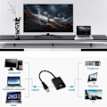 Miniatyrbillede 2 af 5: USB 3.0 til HDMI-adapter, USB 3.0/2.0 til HDMI-konverter 1080P Full
