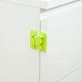 Miniatyrbild 3 av 5: 4 st gröna barnsäkerhet kylskåp frys lås