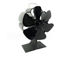 Miniatyrbillede 3 af 4: Plot ventilator 6 blade Ventilator til hængende træovn med brændeovn/pejs/træovn