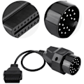 Miniatyrbild 2 av 5: Sacble Kabeladapter OBD2-kontakt 20 stiftar till 16 stiftar för E36 E38 E39 E46 E53 X5 Z3