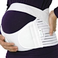Miniatyrbillede 1 af 5: Mavebælte til gravide kvinder i tredje trimester, sommer prenatal tynd sektion åndbar taljestøttebælte, mavebælte, b