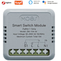 Pikkukuva 1 / 5: Älykäs kytkentämoduuli TUYA ZIGBEE, kannettava kodin automatisointi, katkaisija itsellesi, synkronointiohjaus, ääniohjauskytkin, c