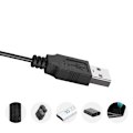 Miniatyrbild 2 av 3: Färgglad atmosfär mjukt ljusremsa 5V5050RGB [Trådlös 17 tangenter] Controller + Ljusremsa (4m RGB epoxi ljusremsa)