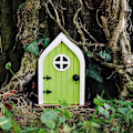 Miniatyrbillede 4 af 5: Fe-Port, Elf-Port Halloween Dekoration 4 stk