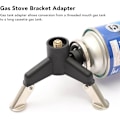 Miniatyrbild 5 av 5: Tripod Gasolspis Adapter, Professionell Fint Utförande Gastank Adapter för Utomhusvandring