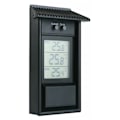 Miniatyrbillede 2 af 3: Elektronisk udendørstermometer Udendørstermometer termohygrometer vandtæt Køleskabstermometer størrelse temperatur HUKOMMELSE Funktion 13.2x8x3