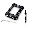Miniatyrbild 1 av 3: kompatibel Smart 12:e generationens Cpu böjningsvarm höger spänne Lga1700/1800 ersättning Cnc aluminium Lga17xx-bcf svart