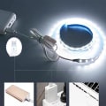 Miniatyrbilde 2 av 5: LED-lysstripe 8 mm bred USB-bryterkontroll 5V monokrom 2835 en meter 60 lys selvklebende myk lysstripe