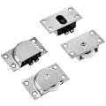 Miniatyrbillede 1 af 3: 2 stk. Møbelskydedøre Rulleskabs Skab Vindue Skydedør Hardware Tilbehør (Nylon Enkelt Hjul)