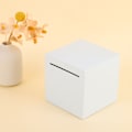 Miniatyrbillede 3 af 5: Sparegris til voksne, der skal brydes for at åbne, sparegris i rustfrit stål til rigtige penge, ubrydelig metalsparegris til at spare penge (sort)