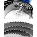 Miniatyrbild 3 av 5: 3-pack dubbelsidig hästskrapa med 4/5/6 ringar och Soft Touch-handtag