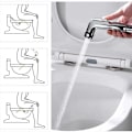 Miniatyrbillede 5 af 5: 2 stk. bidet spray, toilet toilet wc bruser i spray til toilet rengøring, kæledyrsbadning, personlig hygiejne