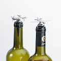 Miniatyrbillede 2 af 5: 2 flaskestop til vin og champagneopbevaring