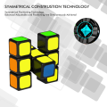 Miniatyrbilde 5 av 5: Rubiks kube 1x3x3 Rubiks kube hjernetrim for voksne gutter leketøy 3D-puslespill Rubiks kube profesjonell