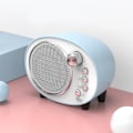 Miniatyrbilde 1 av 4: Mini bærbar trådløs høyttaler (blå)