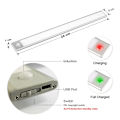 Miniatyrbilde 4 av 5: LED-skaplys med bevegelsessensor, USB-ladbart, nattlys for skap