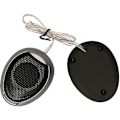 Miniatyrbild 1 av 3: Kullersten tweeter, liten svart - silver bil tweeter