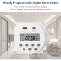 Miniatyrbilde 3 av 4: Liten tidsstyringsbryter digital timer