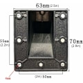 Miniatyrbillede 3 af 5: Aluminiumlegering 4 Stk. Justerbare Fødder Møbelben Køkkenbordplade Bar TV Kontorbord Bord Møbler Sofa Bord Bredder (Hvid 10cm)