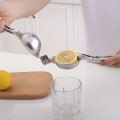 Miniatyrbillede 1 af 5: Citronpresser - Premium 18/10 rustfrit manuel citruspresser i rustfrit stål