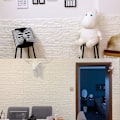 Miniatyrbild 4 av 5: 12 st 3D Tegelväggsdekaler Självhäftande Vattentäta Väggpaneler 3D DIY Väggdekaler Modern Vit Dekorativ för Kök, Badrum, Sovrum, Kontor