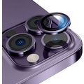 Miniatyrbillede 1 af 5: Bagkamera Beskytter Kompatibel med iPhone 14 Pro/14 Pro Max, HD Anti-Scratch Hærdet Glas Mobiltelefon Linsebeskyttere, Linseetui til iPhone 14