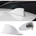 Miniatyrbilde 2 av 5: Bil Hai Shark Universal Antenne Auto Shark Automatisk Shark Signal FM/AM, Modell: Hvit 37 - Modell: Hvit 37