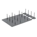 Miniatyrbilde 1 av 4: Organisator for skap, hyller og kjøkkenskuffer, justerbart oppbevaringssystem for matbeholdere, gryter, lokk og mer (1 stk)
