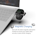 Miniatyrbillede 3 af 3: Bærbar Apple Watch-oplader, trådløs magnetisk rejseoplader til Apple Watch med USB A- og USB C-stik
