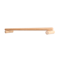 Miniatyrbilde 1 av 4: Enkel håndkleholder i tre, enkel håndklestang, ingen hull, oppbevaringsstativ, håndkleholder for baderomskjøkken（30cm）