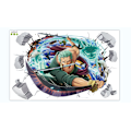 Pikkukuva 1 / 4: Lastenhuoneen seinätarrat, kodin sisustus, one piece 3D-näkymä seinämaalaus, lasten seinätarra, animejuliste 40*60cm