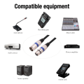 Miniatyrbild 2 av 5: 1-pack XLR till XLR-mikrofonkabel, XLR-kabel, mikrofonkabel, XLR-kabel (1 meter)