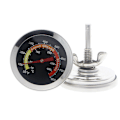 Miniatyrbilde 1 av 4: Rustfritt stål termometer BBQ BBQ røyker BBQ termometer verktøy（50 til 800 grader Fahrenheit）