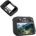 Miniatyrbillede 1 af 5: Silikoneetui til DJI Mini3 fjernbetjening (sort)