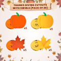 Miniatyrbilde 5 av 5: Høstdekorasjoner Klasseromshøstvirvler - Høstinnredning Thanksgiving-virvler Høstfestdekorasjoner Høstpynt Hengende fra taket