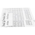 Miniatyrbilde 3 av 4: Ny kjemiske elementer akryl element periodisk trykkplate farge krystall periodisk tabell (trykkplate 170*120*24mm svart og hvitt)