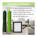 Miniatyrbilde 4 av 5: For Irobot Roomba E, I og J Serien I7 I7+ I2 I3 I3+ I4 I4+ I6 I6+ I8 I8+/Plus J7 J7+ E5 E6 E7 E7 hjul med siderullebørster