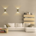 Miniatyrbillede 4 af 5: 10W Kreativ Moderne LED Væglampe Væglampe Vandtæt IP65 Aluminium LED Væg Vask Indendørs Udendørs til Soveværelse Stue Badeværelse Indgang Trappe
