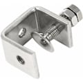 Miniatyrbilde 4 av 5: Robuste rustfrie ståltvinger, 4 stk. C-tvinger, 0-25 mm robuste C-tvinger, trearbeidsfester, tigertvinge med stor kjeve for trearbeid, sveising,
