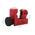Miniatyrbillede 4 af 4: Justerbar rørskærer, miniature skæremaskine, miniature afkortningsskærer, mini justerbar rørskæring fra 3 til 22 mm, lavet af legering, holdbar s