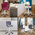 Miniatyrbild 5 av 5: Stretch Bar Pallskydd, 2PCS Tryckt Hög Pallskydd för Bar Hög Matstolsskydd, Matstolsskydd（safflower）