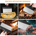 Miniatyrbilde 5 av 5: 1 stk skrape for, skrape for rustfritt stål riper, skrape med håndtak, rustfritt stål skrape, rengjøringsverktøy for skrape av grill