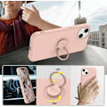 Miniatyrbilde 3 av 5: Kompatibel med iPhone 13 deksel, (rosa hvit)