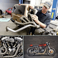 Miniatyrbillede 4 af 5: 5M*25mm Magma Titanium Varmeisoleringstape + 4 Rustfrit Stål Kabelbindere til Motorcykel Udledning Manifold Rør Varmeisoleringstape