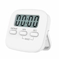 Miniatyrbillede 1 af 3: Køkken Timer Magnetisk Nedtællingsstopur med Høj Alarm, Store Tal Bag Stativ Hængende Hul til Madlavning, Brusebad, Badeværelse, Børn, Lærere, Hvid