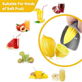 Miniatyrbillede 5 af 5: Citruspresser med frøfilter, ergonomisk mini citronpresser værktøj til citron appelsin frugt