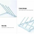 Miniatyrbillede 3 af 3: Foldbart stående håndklædeholder, badeværelseshåndklædeholder med 4-stangs design er velegnet til soveværelset, badeværelset, det